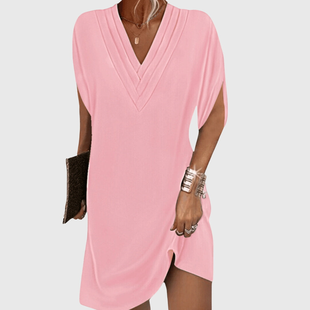 Nell V-Neck Dress