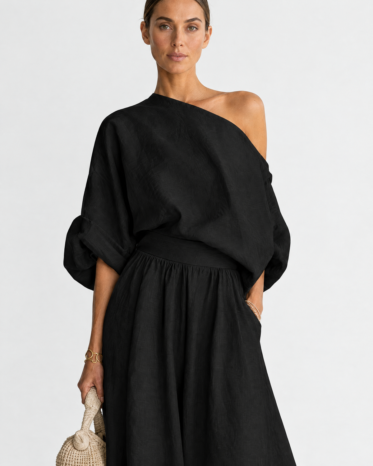 Amara One Shoulder Resort Set
