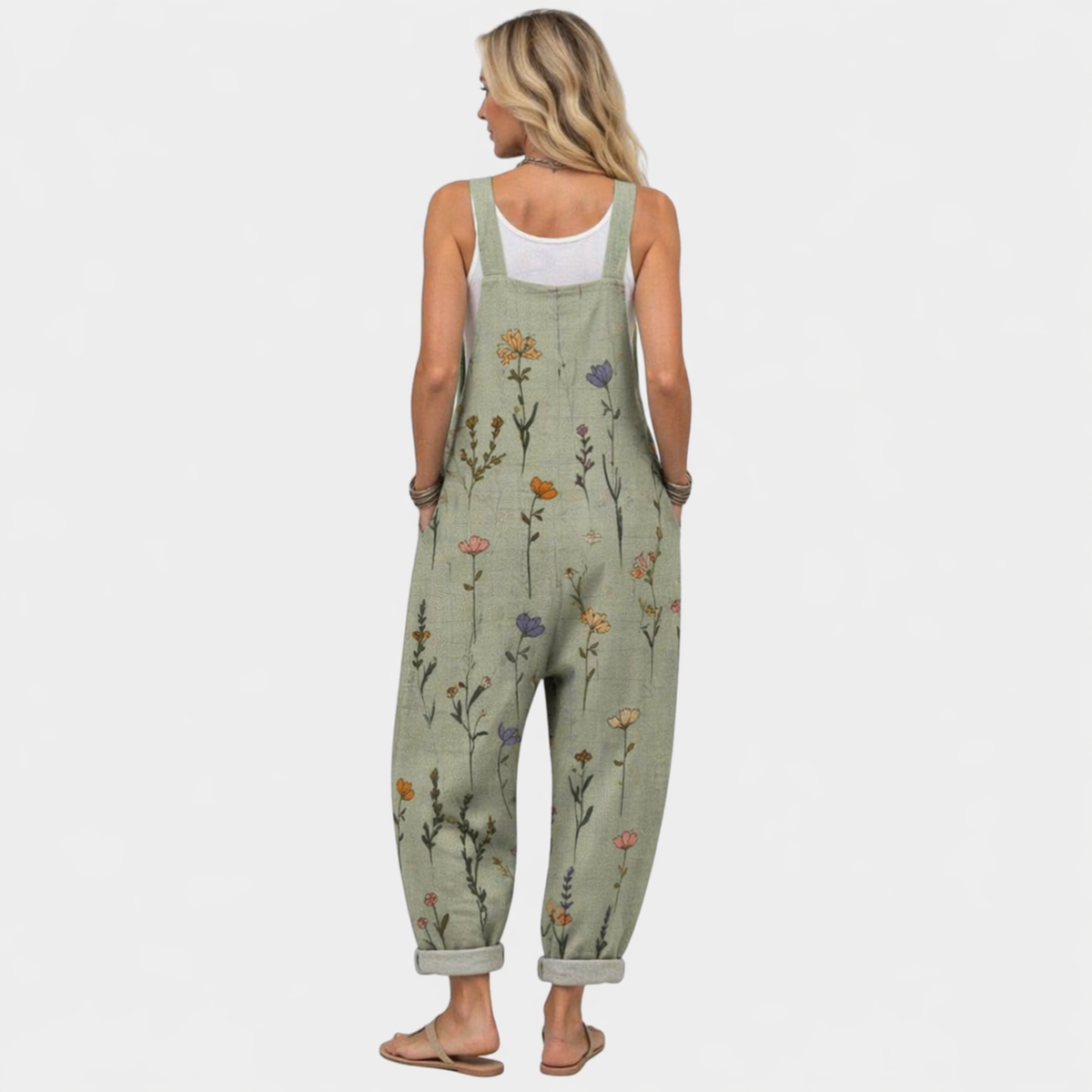 Hadley Printed Wide Leg Jumpsuit