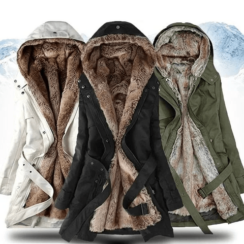 Mila - Women's Winter Coat with Cozy Faux Fur Lining for Stylish Warmth