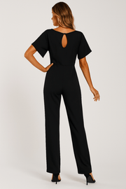 Elva Tie Belt Jumpsuit