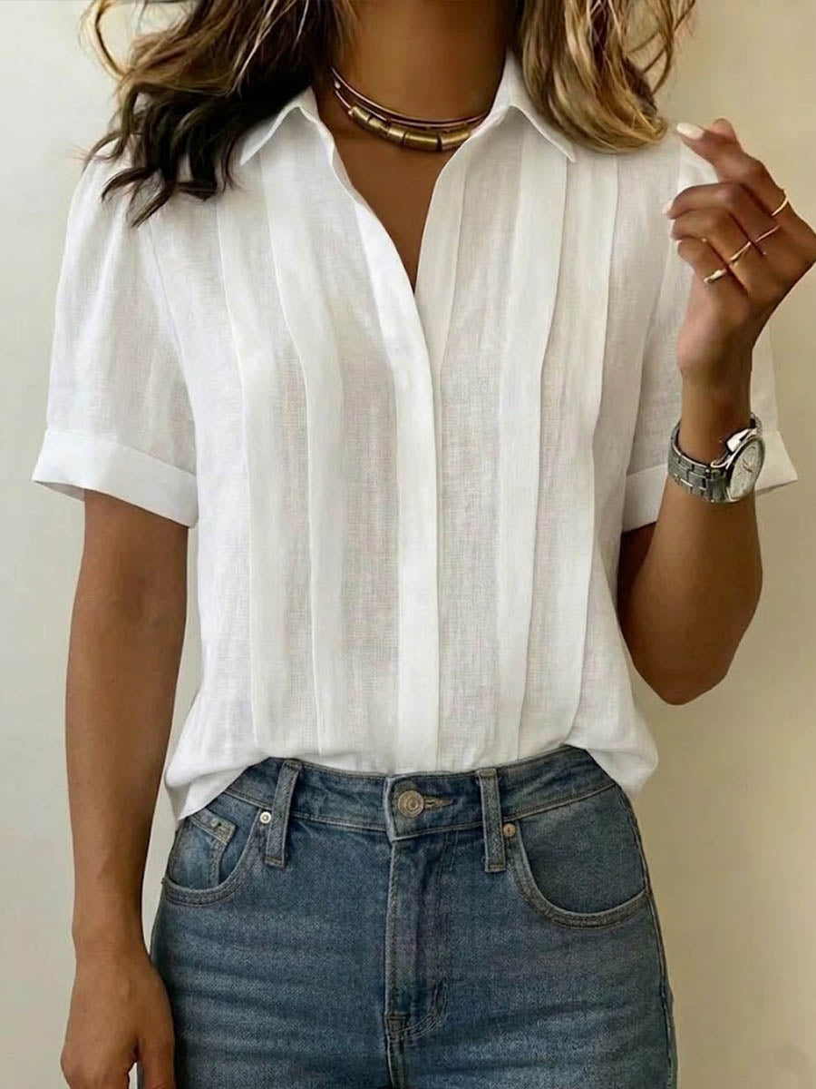 Juniper Short Sleeve Collared Shirt