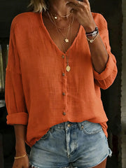 Rosalie Long Sleeve Collared Shirt