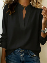 Veda V-Neck Long Sleeve Shirt