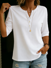 Vivienne Collared Short Sleeve Shirt
