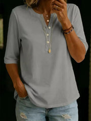 Vivienne Collared Short Sleeve Shirt