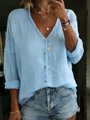 Rosalie Long Sleeve Collared Shirt
