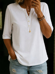 Vivienne Collared Short Sleeve Shirt