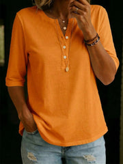 Vivienne Collared Short Sleeve Shirt
