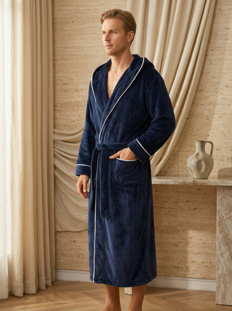 Hooded Bathrobe